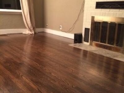 example of a shiny hardwood floor